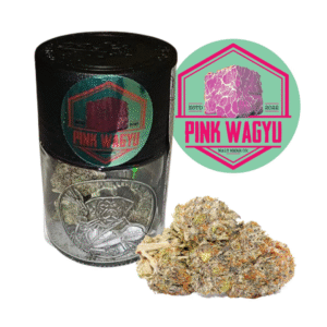 Pink Wagyu 7g Jar Walt Herb Co AAAA+ - 32% THC Indica-dominant hybrid for pure indica cannabis delivery Toronto.