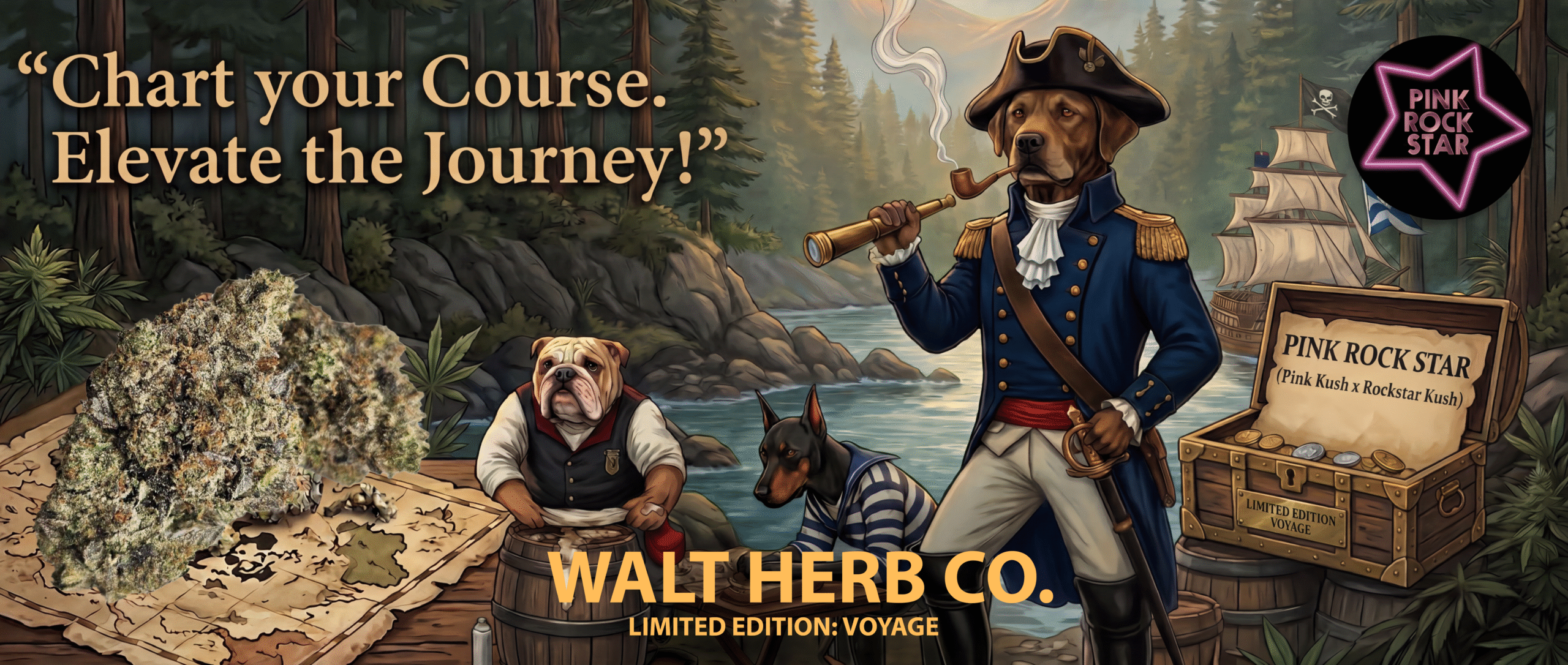 Pink Rockstar 34% THC Exotic Indica - Luxury craft gas delivery GTA in Vaughan, Toronto, North York, Etobicoke, Scarborough, York and Richmond Hill.