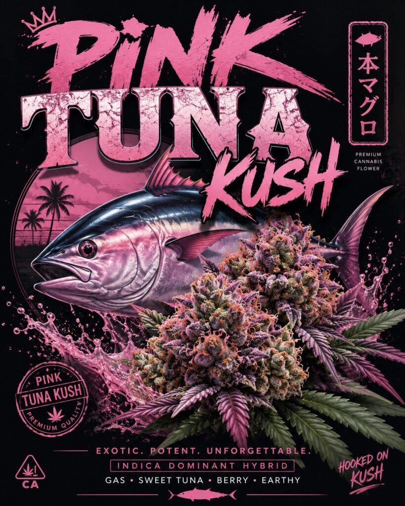 Pink Tuna Kush – World Cup Edition (Iran) // 14g bag: 38%