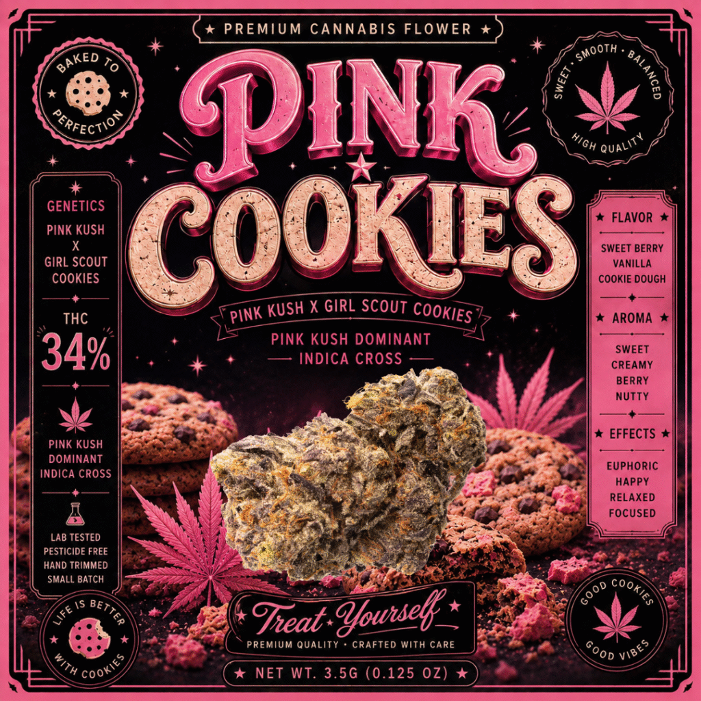 Pink Cookies // 14g bag