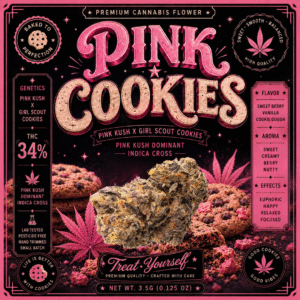 pink cookies indica