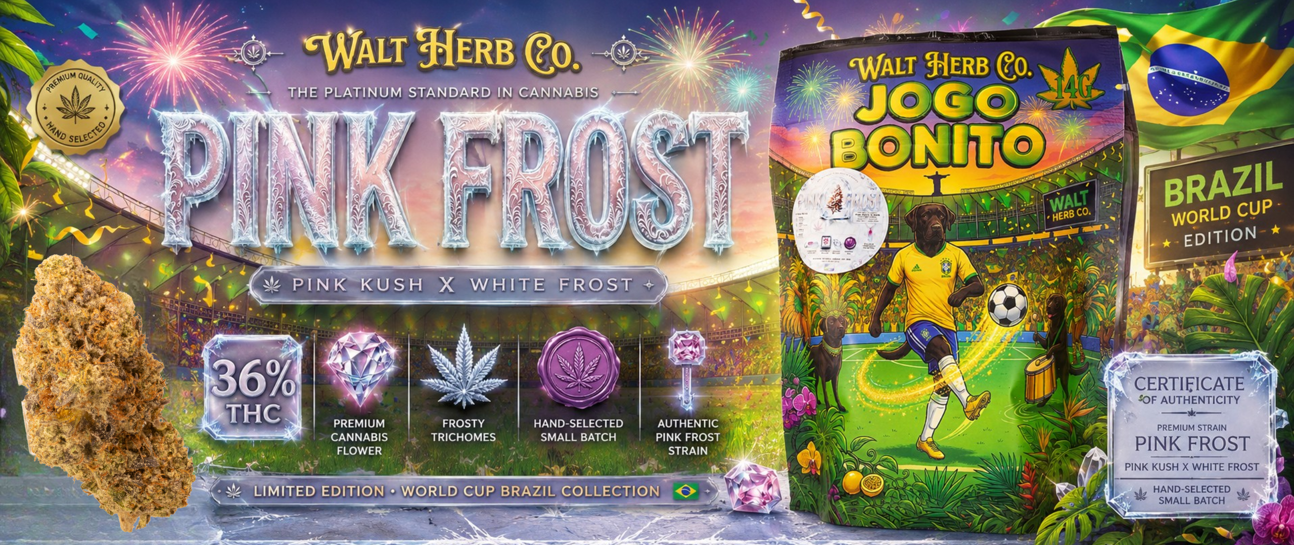 Pink Frost — World Cup Brazil Collection