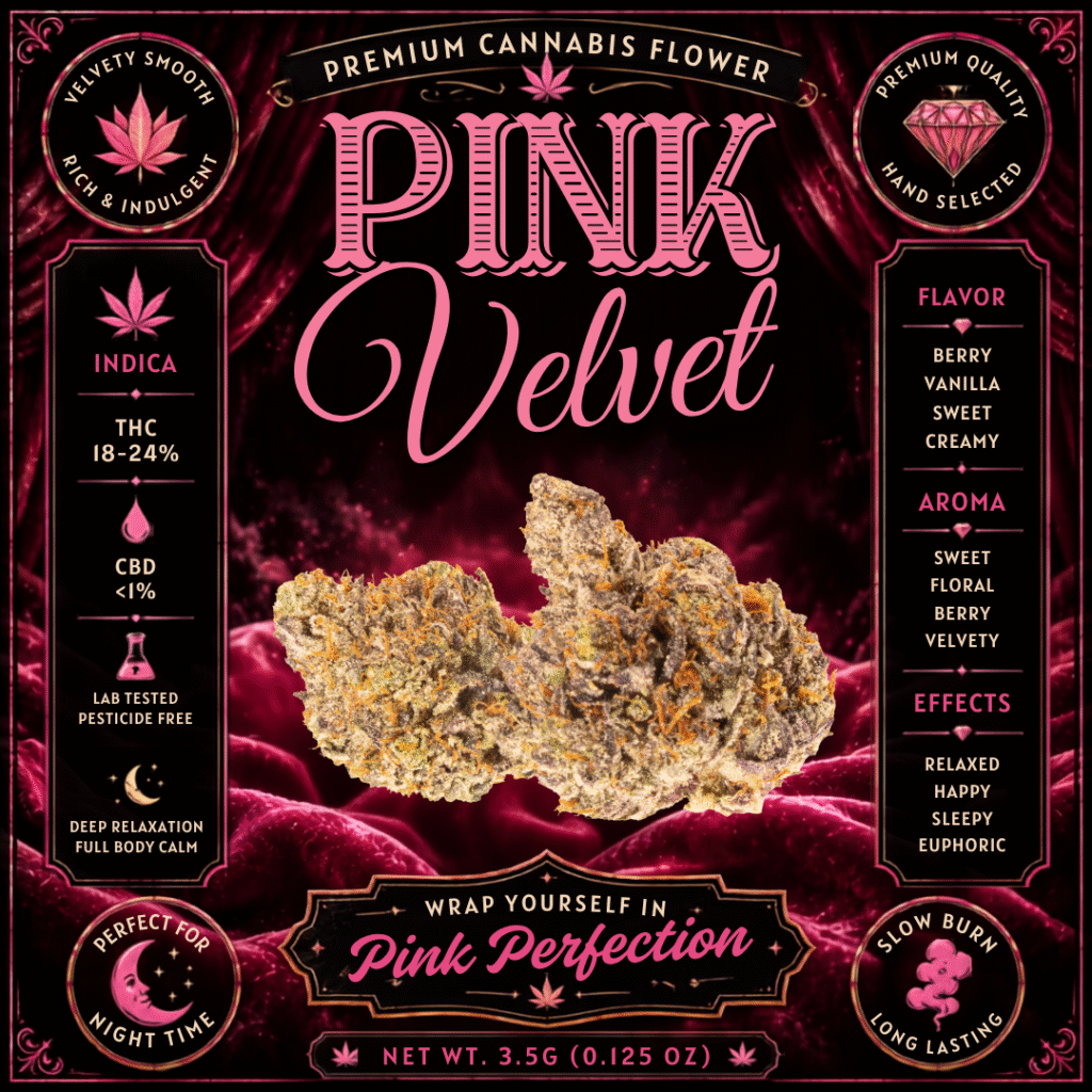Pink Velvet // 14G Bag