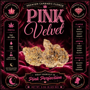 Pink Velvet — 14G Bag by Walt Herb Co.