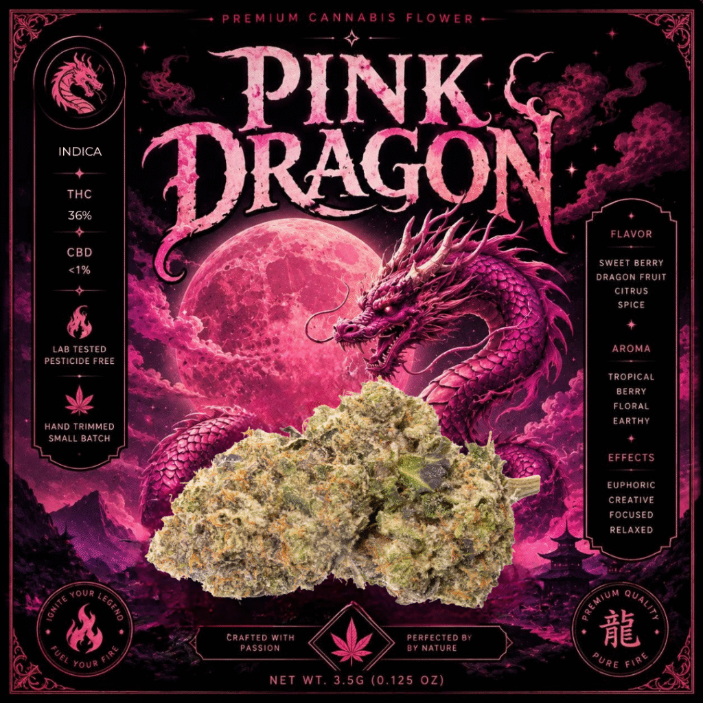 Pink Dragon // 14g bag — World Cup Morocco Edition