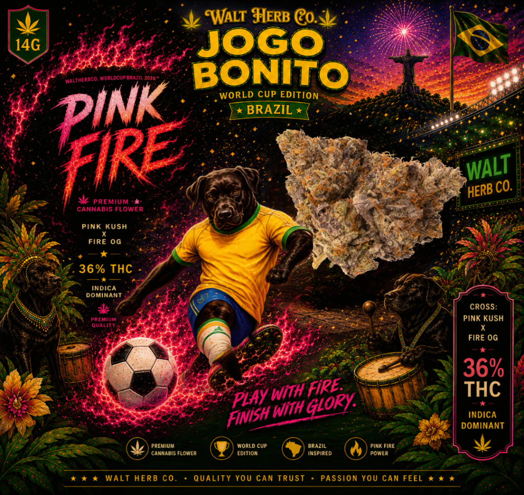Pink Fire: 14g bag — World Cup Brazil Edition