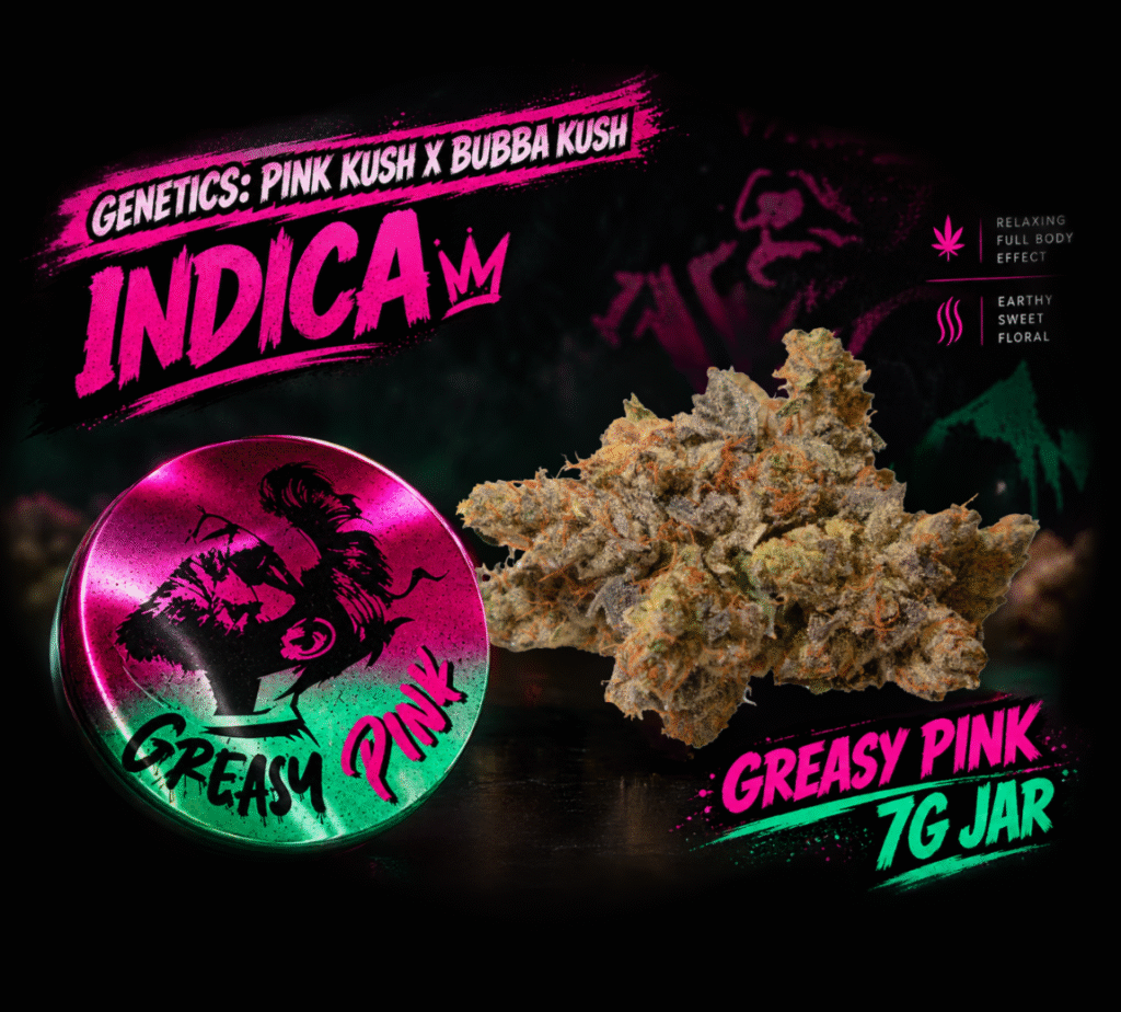 Greasy Pink — 7G Jar | Walt Herb Co.